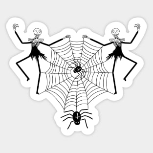 Halloween nightmare lace Sticker